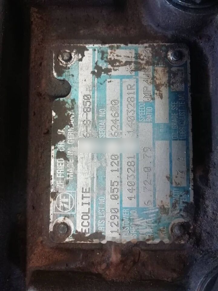 DAF (ZF 6s850) - Gearbox for Truck: picture 5 DAF (ZF 6s850) - Gearbox for Truck: picture 5
