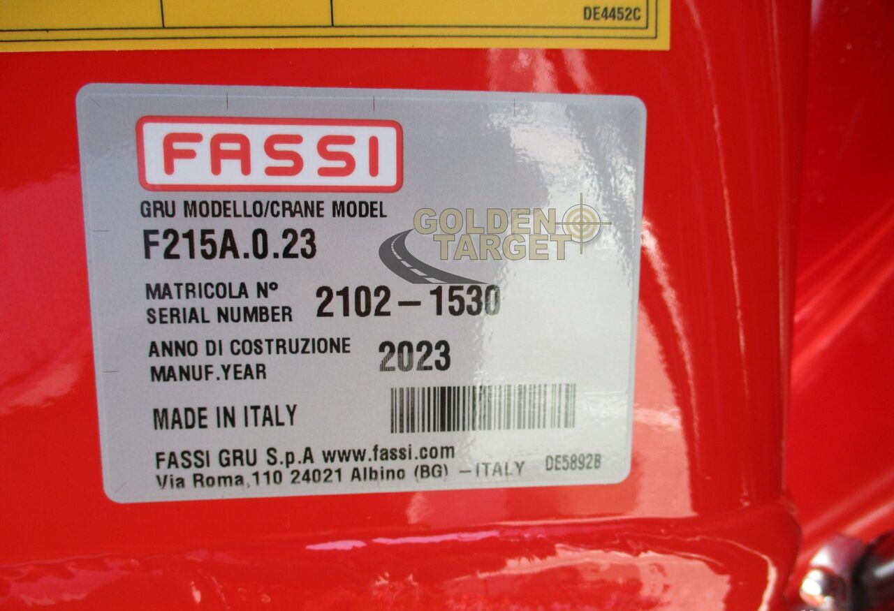 Fassi F215A.0.23 Loader Crane - Loader crane for Truck: picture 5 Fassi F215A.0.23 Loader Crane - Loader crane for Truck: picture 5