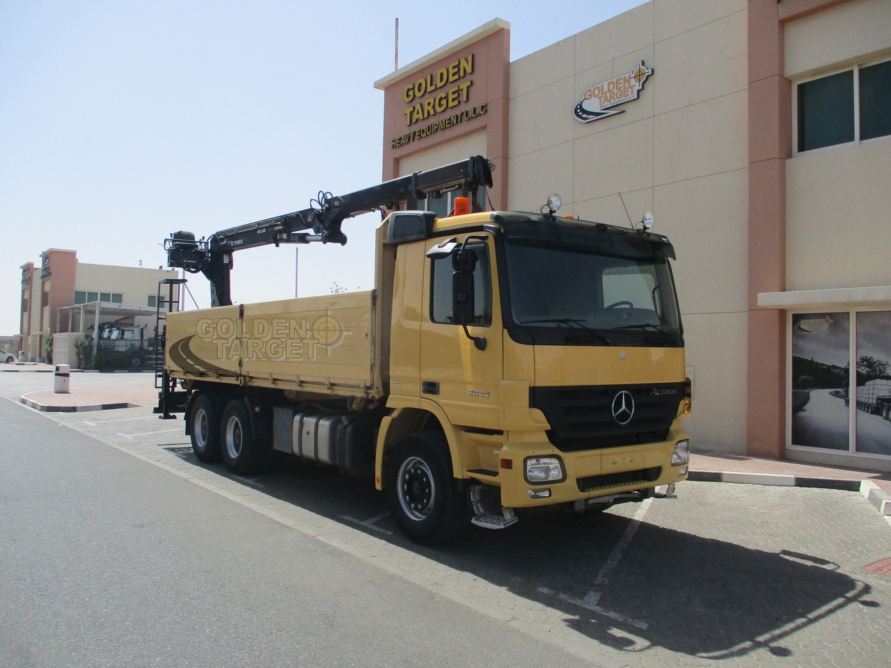 Crane truck MERCEDES-BENZ ACTROS 2644 6×4 with ATLAS 165.2 Block Crane: picture 8