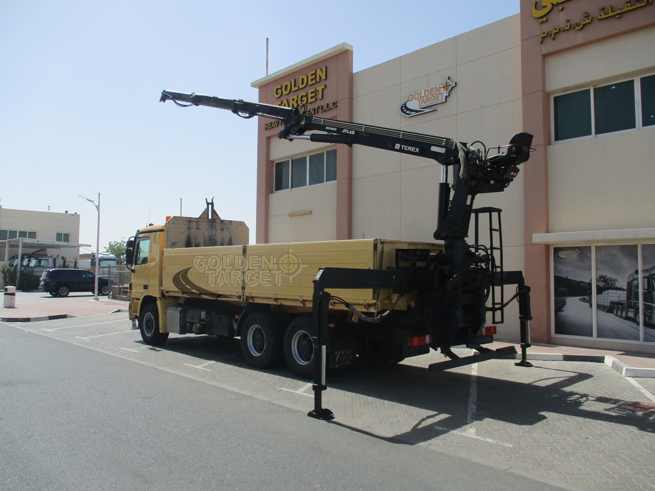 Crane truck MERCEDES-BENZ ACTROS 2644 6×4 with ATLAS 165.2 Block Crane: picture 11