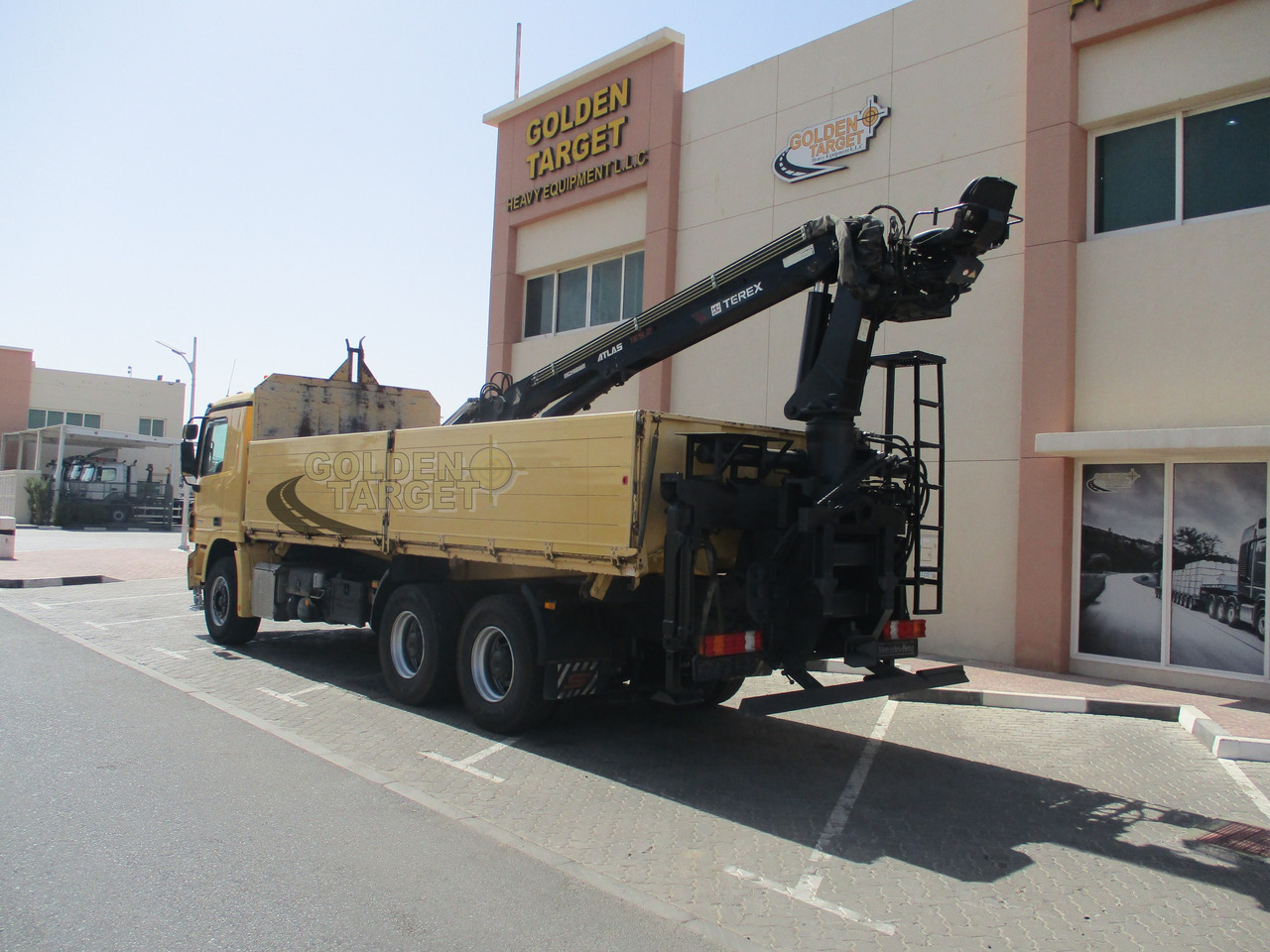 MERCEDES-BENZ ACTROS 2644 6×4 with ATLAS 165.2 Block Crane - Crane truck: picture 4 MERCEDES-BENZ ACTROS 2644 6×4 with ATLAS 165.2 Block Crane - Crane truck: picture 4