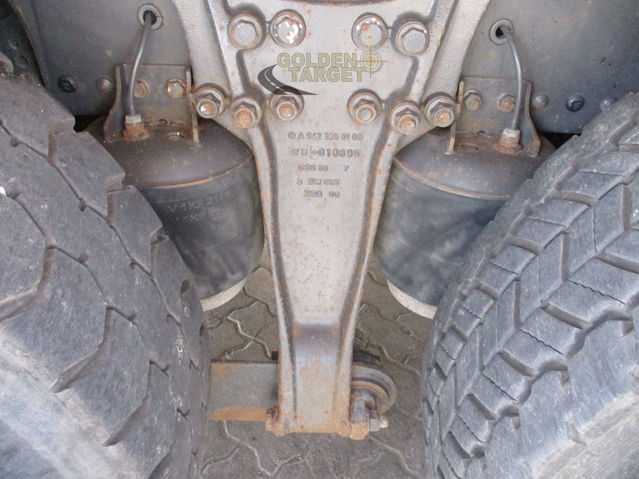 Crane truck MERCEDES-BENZ ACTROS 2644 6×4 with ATLAS 165.2 Block Crane: picture 15