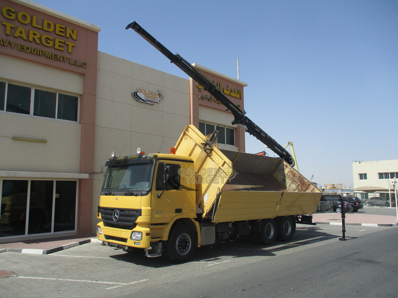Crane truck MERCEDES-BENZ ACTROS 2644 6×4 with ATLAS 165.2 Block Crane: picture 12
