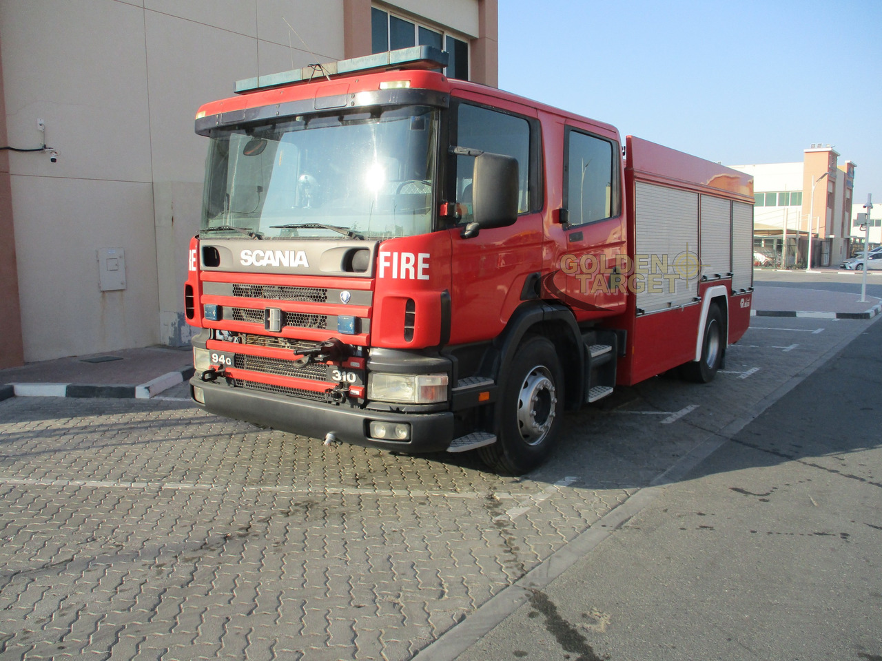 Scania 94G 4x2 Fire Truck - Fire truck: picture 2 Scania 94G 4x2 Fire Truck - Fire truck: picture 2