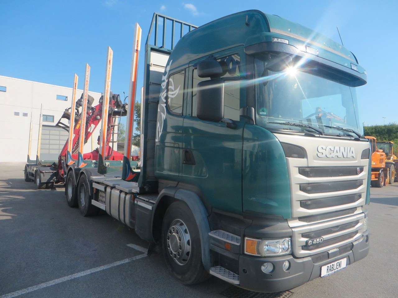 Scania G450 6x4Timber - Timber truck, Crane truck: picture 2 Scania G450 6x4Timber - Timber truck, Crane truck: picture 2