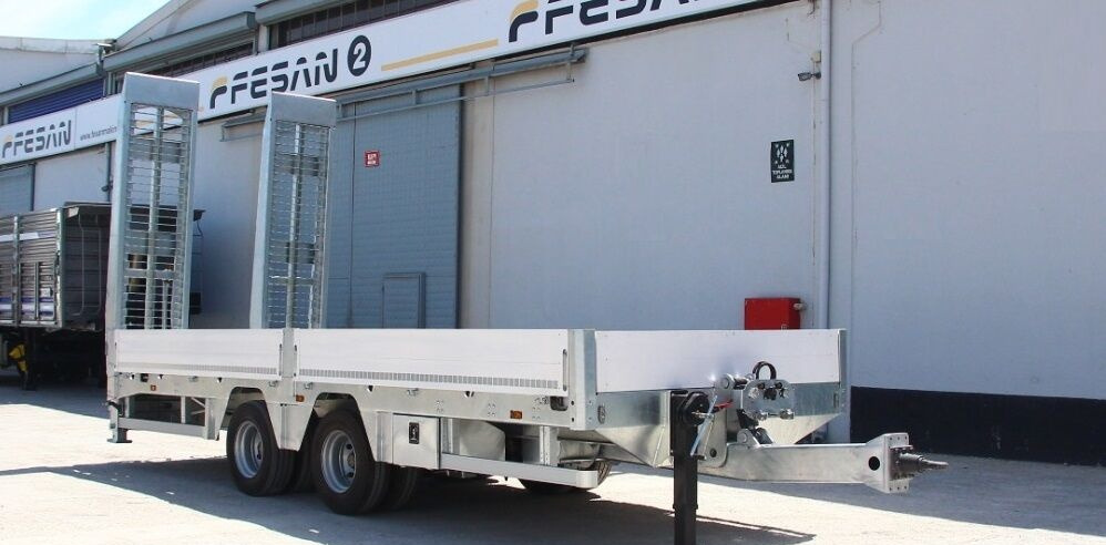 Fesan DRAWBAR TRAILER WITH CENTRAL AXLES - Dropside/ Flatbed trailer: picture 3 Fesan DRAWBAR TRAILER WITH CENTRAL AXLES - Dropside/ Flatbed trailer: picture 3