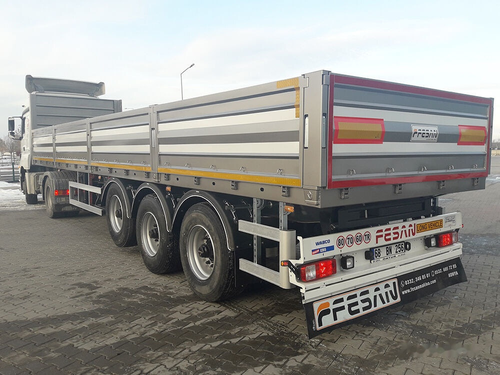 Fesan GENERAL CARGO WITH SIDE COVER FE-KAP-02 - Dropside/ Flatbed semi-trailer: picture 4 Fesan GENERAL CARGO WITH SIDE COVER FE-KAP-02 - Dropside/ Flatbed semi-trailer: picture 4