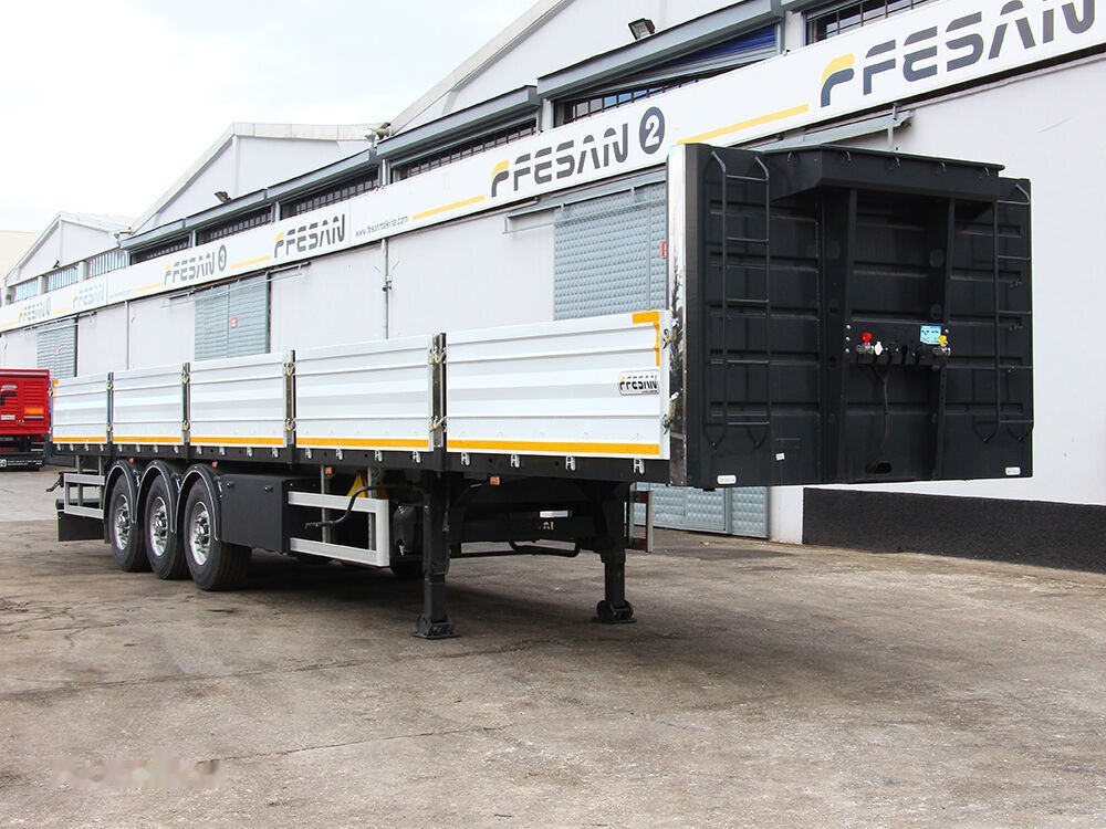 Fesan GENERAL CARGO WITH SIDE COVER FE-KAP-02 - Dropside/ Flatbed semi-trailer: picture 3 Fesan GENERAL CARGO WITH SIDE COVER FE-KAP-02 - Dropside/ Flatbed semi-trailer: picture 3