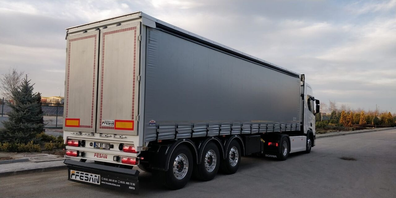 Fesan NEW CURTAINSIDER FE-TEN-03 - Curtainsider semi-trailer: picture 3 Fesan NEW CURTAINSIDER FE-TEN-03 - Curtainsider semi-trailer: picture 3