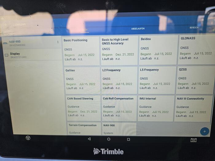 Trimble GFX 750 + NAV 900 - Attachment for Farm tractor: picture 3 Trimble GFX 750 + NAV 900 - Attachment for Farm tractor: picture 3
