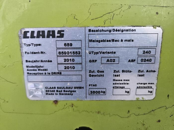 Claas Orbis 750 - Corn header: picture 5 Claas Orbis 750 - Corn header: picture 5