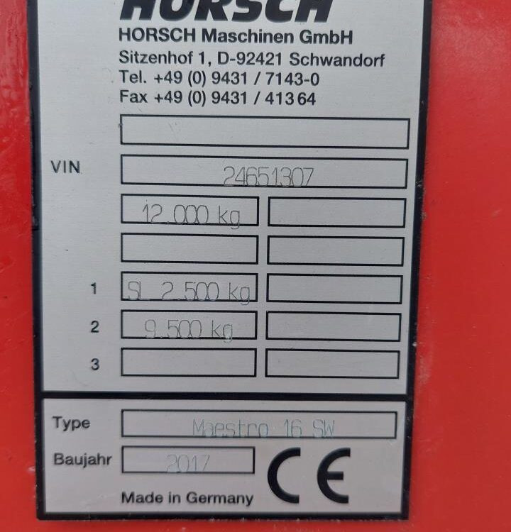 Precision sowing machine Horsch Maestro 16.75 SW: picture 15