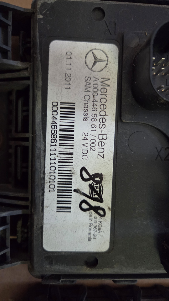 MERCEDES-BENZ CONTROL UNIT SAM ELECTRICAL - ECU: picture 4 MERCEDES-BENZ CONTROL UNIT SAM ELECTRICAL - ECU: picture 4