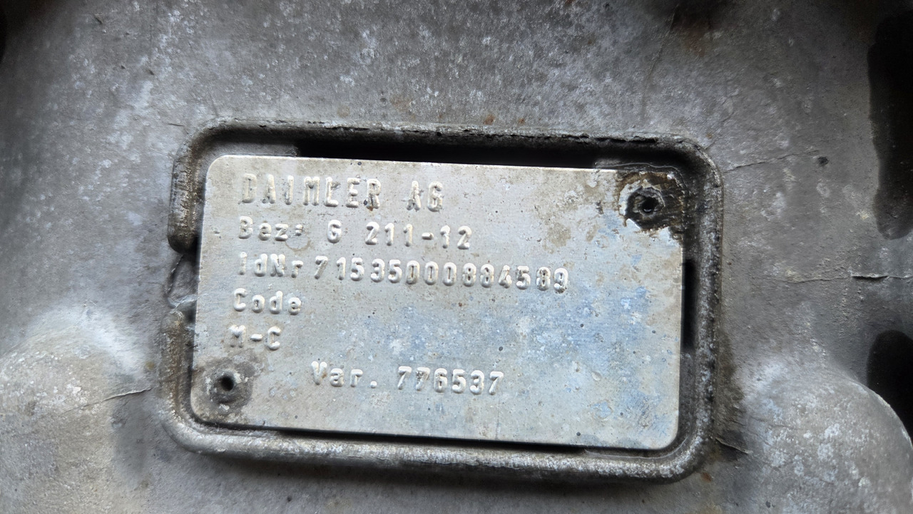 MERCEDES-BENZ G211-12 ACTROS MP3 - Gearbox: picture 5 MERCEDES-BENZ G211-12 ACTROS MP3 - Gearbox: picture 5