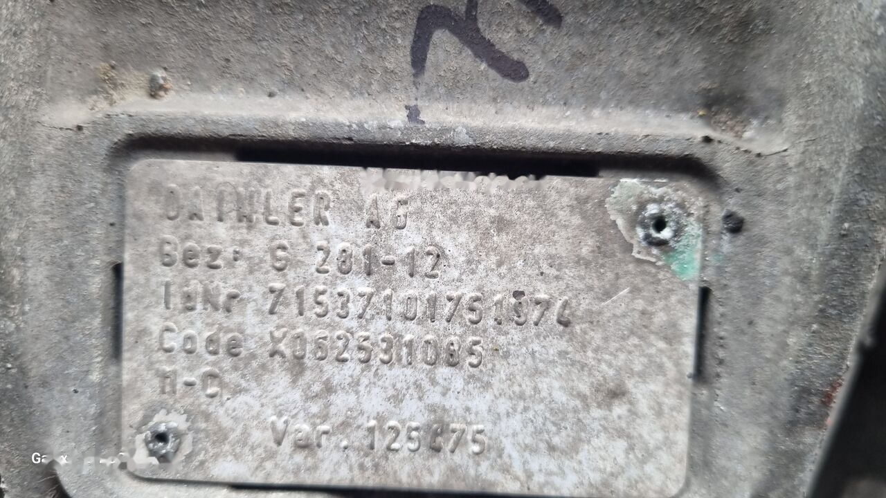 Mercedes-Benz  MERCEDES ACTROS MP4 G 281-12 G  Mercedes-Benz ACTROS MP4 - Gearbox for Truck: picture 2 Mercedes-Benz  MERCEDES ACTROS MP4 G 281-12 G  Mercedes-Benz ACTROS MP4 - Gearbox for Truck: picture 2