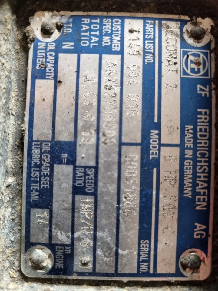 Gearbox for Bus ZF ECOMAT 2   Mercedes-Benz: picture 11
