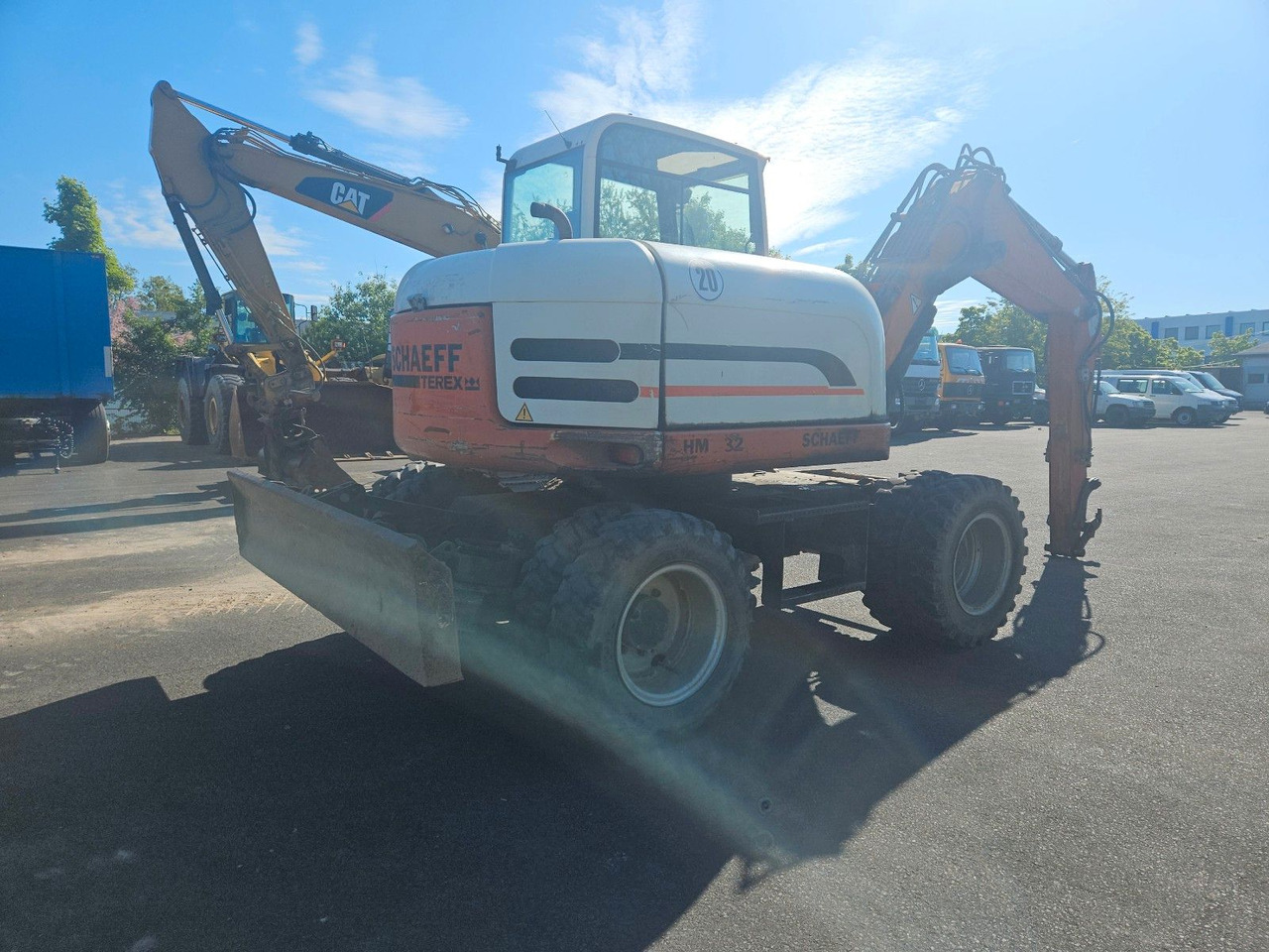 Schaeff HML 32 Mobilbagger - Wheel excavator: picture 3 Schaeff HML 32 Mobilbagger - Wheel excavator: picture 3
