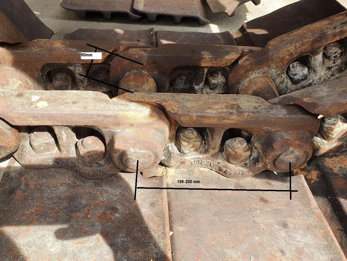 Furukawa 738 LS - Track for Construction machinery: picture 2 Furukawa 738 LS - Track for Construction machinery: picture 2