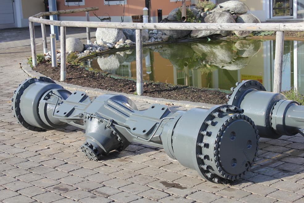 Axle and parts for Construction machinery Liebherr LH 551 Achse 411/LK: picture 7