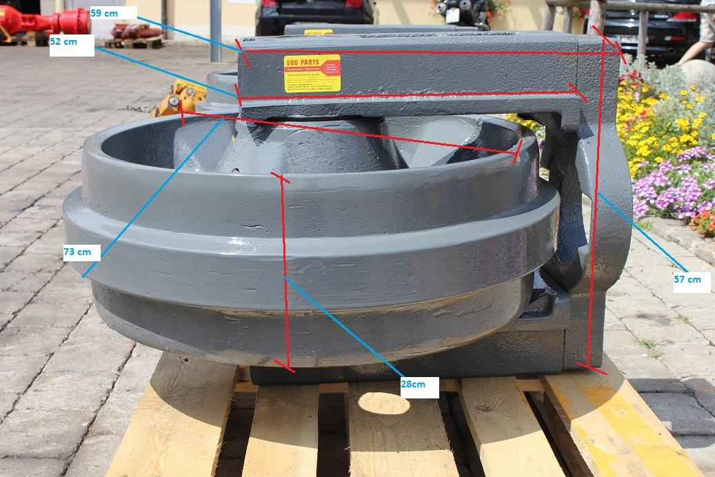 Undercarriage parts for Construction machinery Liebherr R 974: picture 7