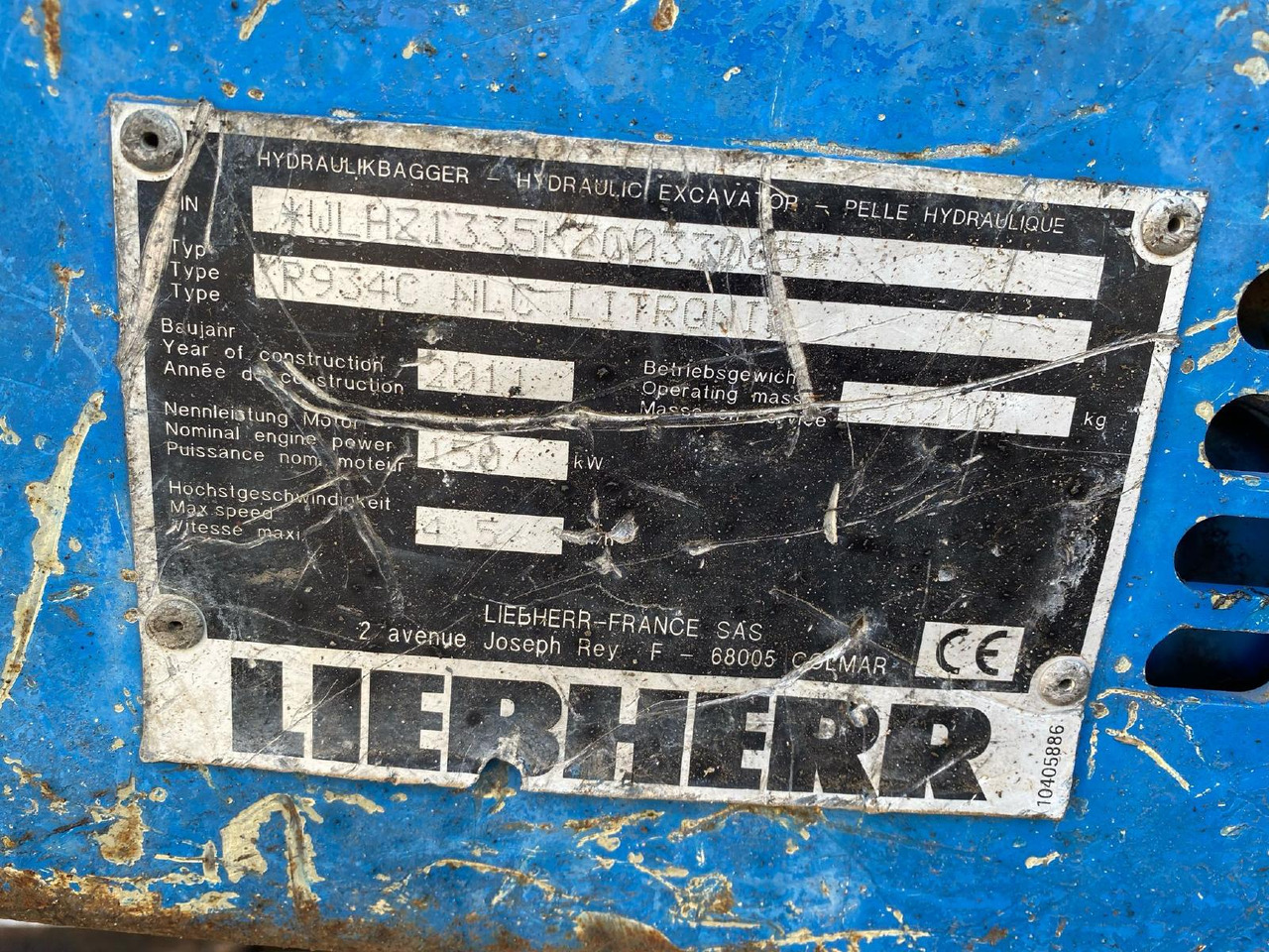 Crawler excavator Liebherr R934 C LIT: picture 13