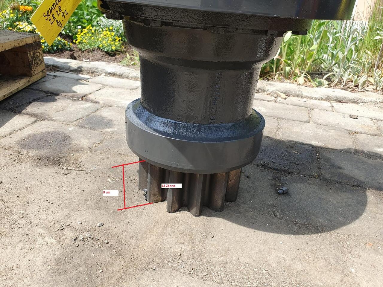 Sennebogen ZR 28 - Swing motor for Construction machinery: picture 4 Sennebogen ZR 28 - Swing motor for Construction machinery: picture 4