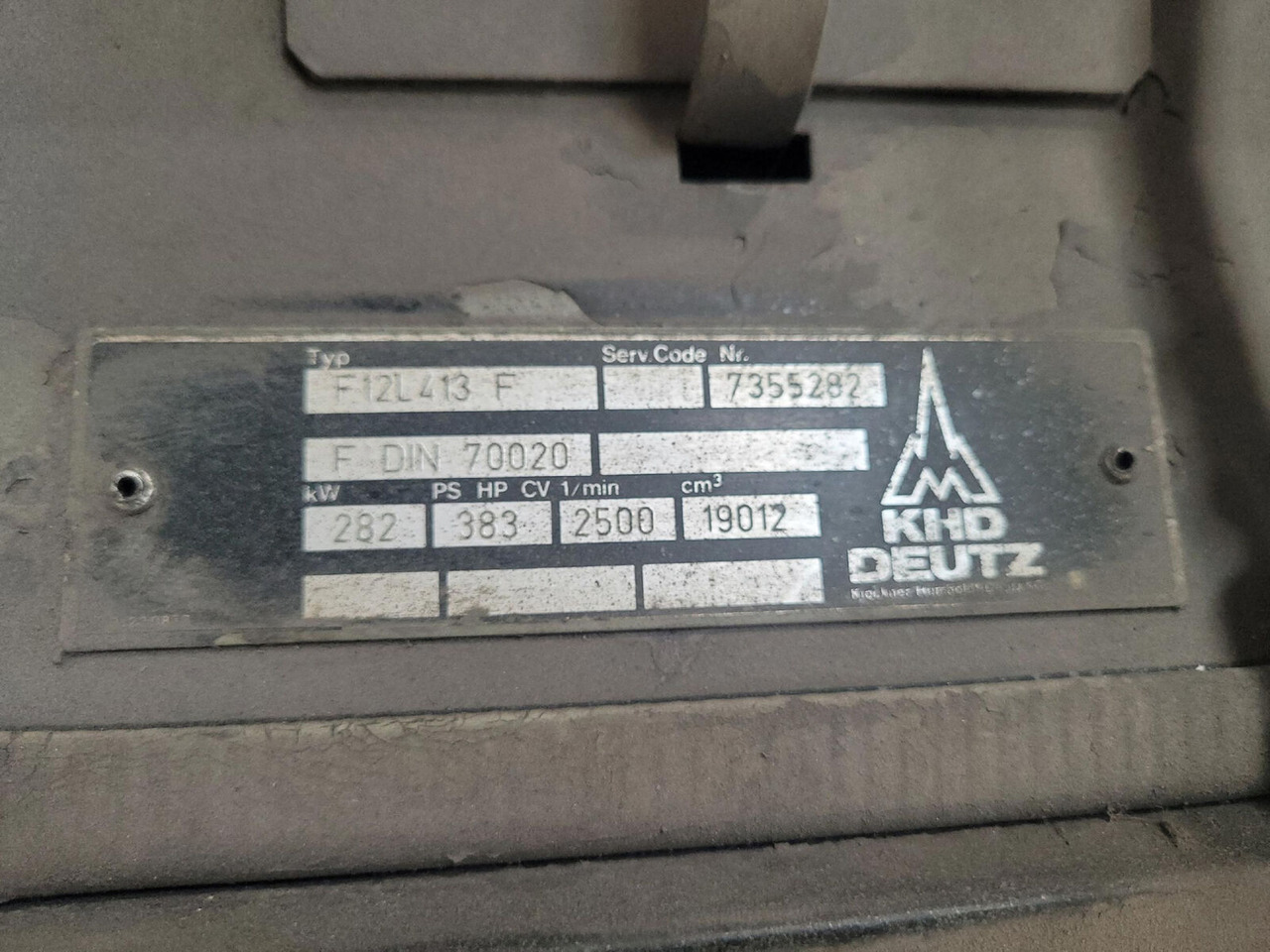 Deutz HK 120-06 engine - Engine for Mobile crane: picture 5 Deutz HK 120-06 engine - Engine for Mobile crane: picture 5