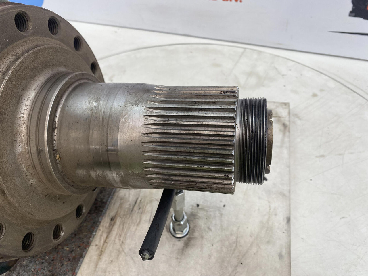 Steering knuckle for Mobile crane FAUN ATF 30 Steering knuckle 16 holes axle 1: picture 9