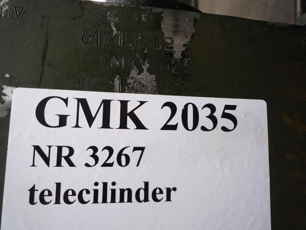 Grove GMK 2035 telescopic cylinder single - Hydraulic cylinder for Mobile crane: picture 3 Grove GMK 2035 telescopic cylinder single - Hydraulic cylinder for Mobile crane: picture 3
