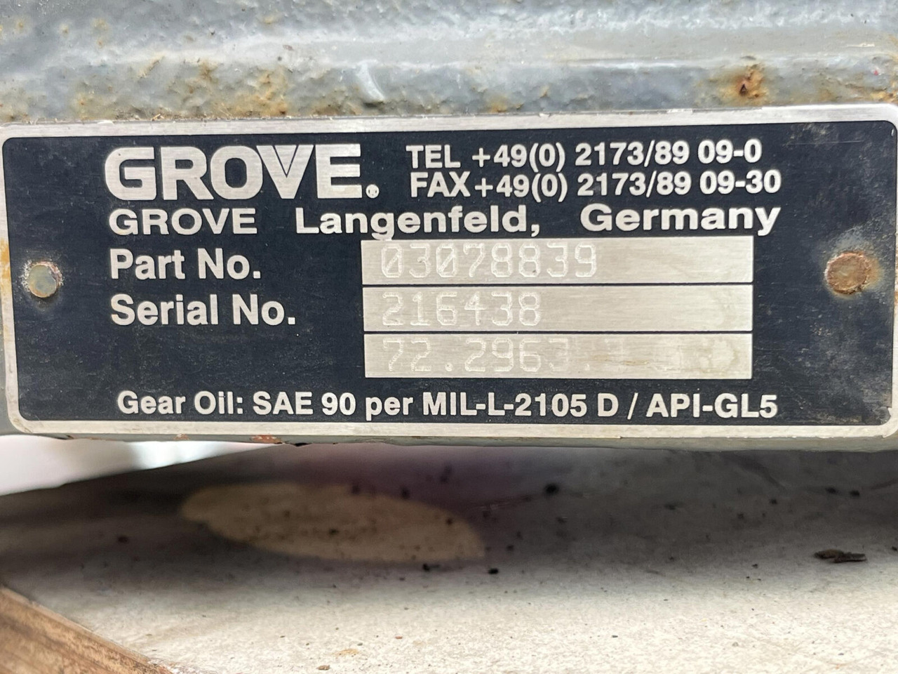 Steering knuckle for Mobile crane Grove GMK 3055 steering knuckle 16 holes axle 1 and 2 left: picture 13