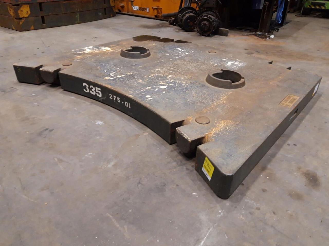 Grove GMK 5220 10 ton counterweight 10,0 ton - Counterweight for Mobile crane: picture 4 Grove GMK 5220 10 ton counterweight 10,0 ton - Counterweight for Mobile crane: picture 4