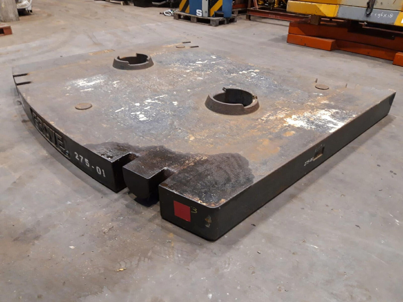 Grove GMK 5220 10 ton counterweight 10,0 ton - Counterweight for Mobile crane: picture 2 Grove GMK 5220 10 ton counterweight 10,0 ton - Counterweight for Mobile crane: picture 2