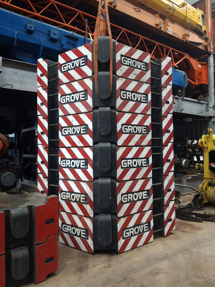 Grove GMK 6400 counterweight 10 ton - Counterweight for Mobile crane: picture 5 Grove GMK 6400 counterweight 10 ton - Counterweight for Mobile crane: picture 5