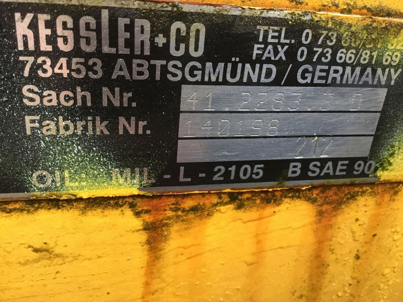 KESSLER axle 41.2283.3D - Axle and parts for Crane: picture 5 KESSLER axle 41.2283.3D - Axle and parts for Crane: picture 5