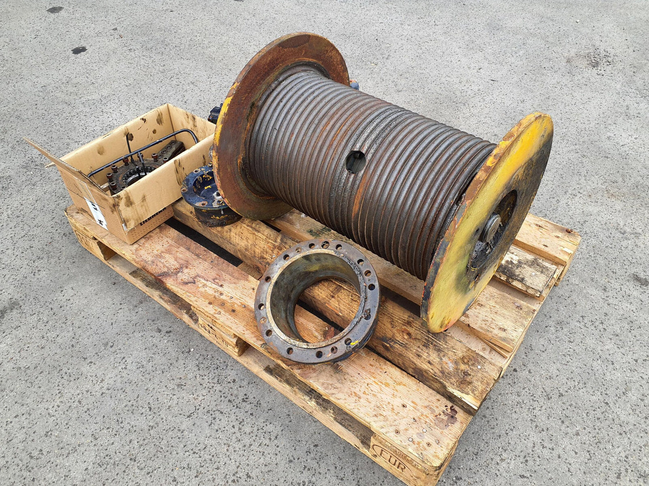 Krupp 35 GMT hoisting gear - Winch for Crane: picture 2 Krupp 35 GMT hoisting gear - Winch for Crane: picture 2