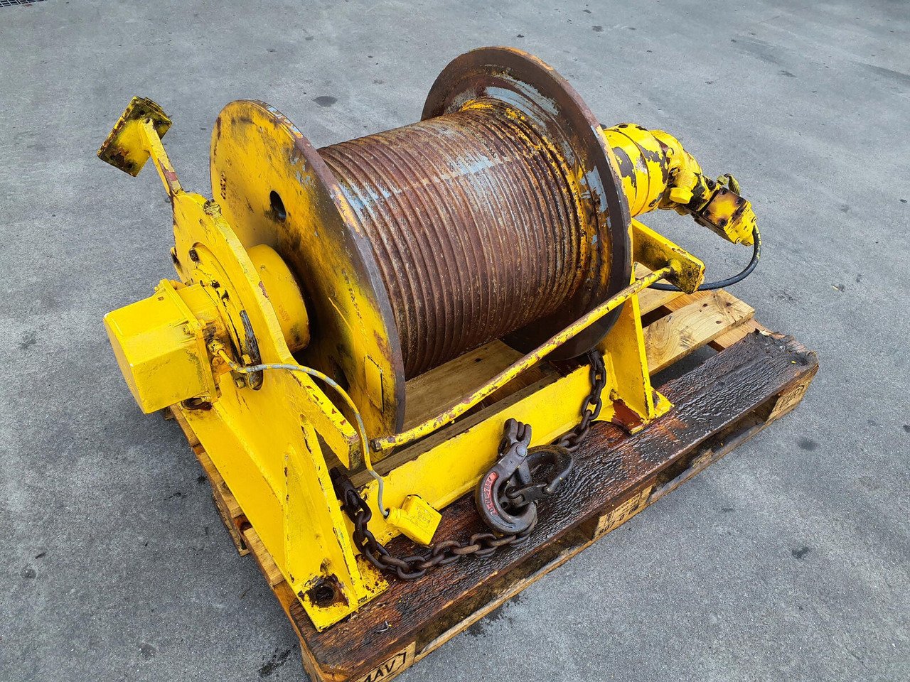 Krupp KMK 3050 winch 2 - Winch for Mobile crane: picture 3 Krupp KMK 3050 winch 2 - Winch for Mobile crane: picture 3