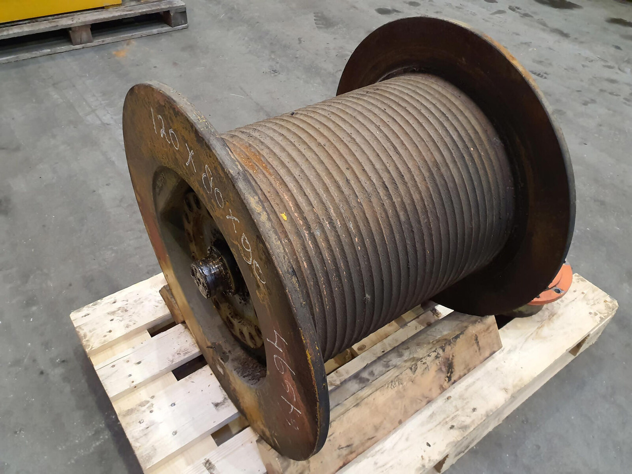 Krupp KMK 4070 complete winch - Winch for Mobile crane: picture 4 Krupp KMK 4070 complete winch - Winch for Mobile crane: picture 4