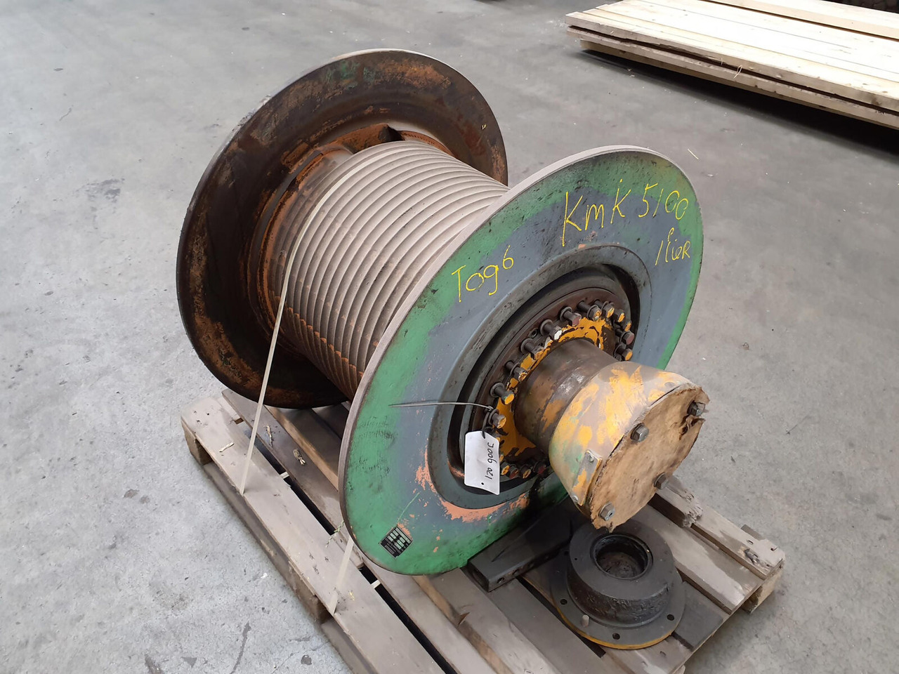 Krupp KMK 5100 winch - Winch for Mobile crane: picture 1 Krupp KMK 5100 winch - Winch for Mobile crane: picture 1