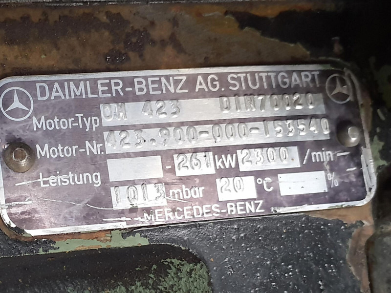 Mercedes-Benz LTM 1060 engine Mercedes-Benz OM 423 - Engine for Crane: picture 5 Mercedes-Benz LTM 1060 engine Mercedes-Benz OM 423 - Engine for Crane: picture 5