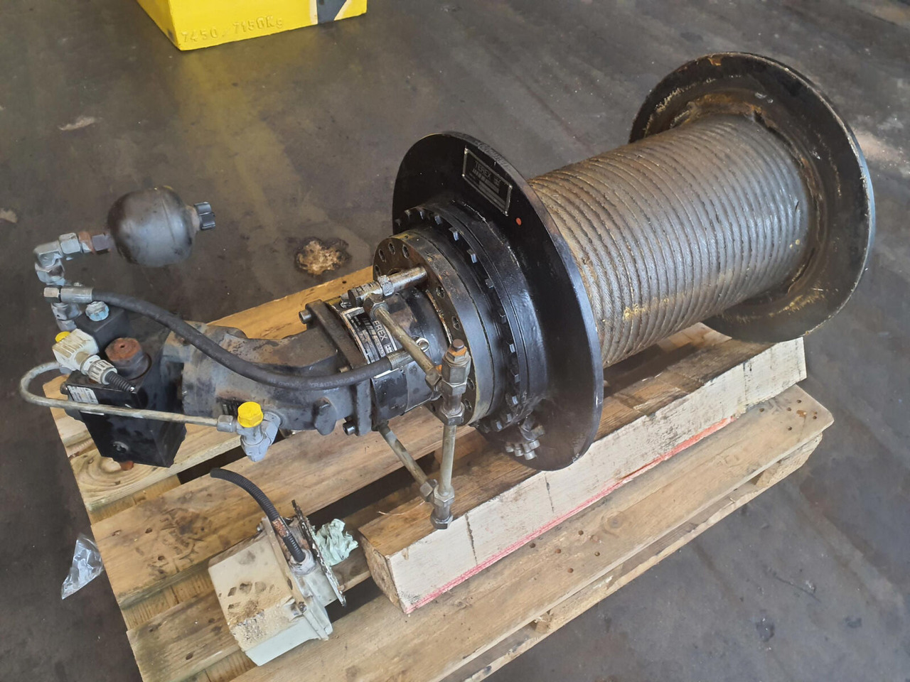 Terex AC 50-1 hoist gear - Winch for Mobile crane: picture 1 Terex AC 50-1 hoist gear - Winch for Mobile crane: picture 1
