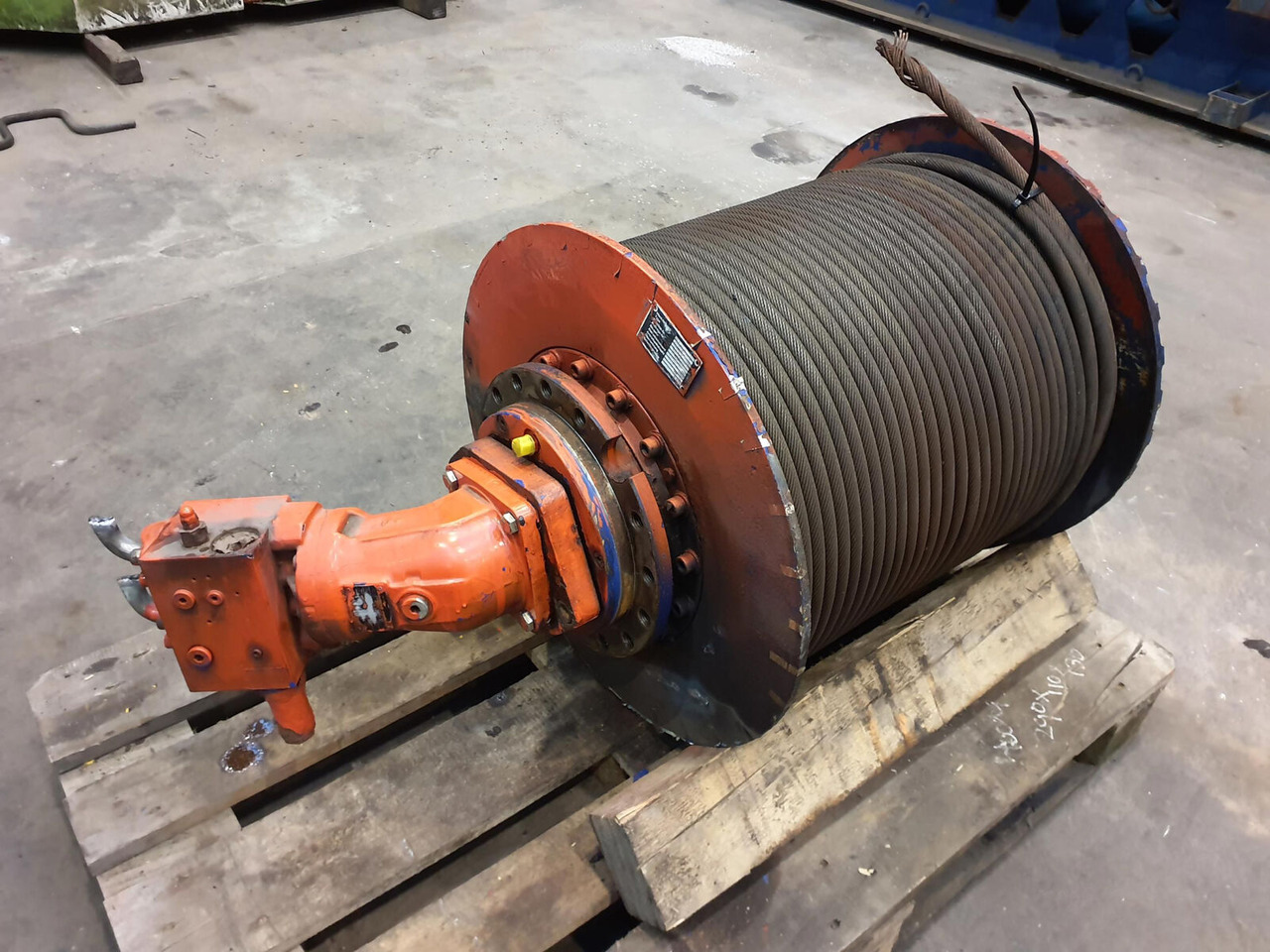 Terex AC 50 winch complete - Winch for Crane: picture 2 Terex AC 50 winch complete - Winch for Crane: picture 2