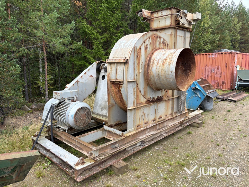 Fläkt till asfaltsverk - Fan for Asphalt plant: picture 1 Fläkt till asfaltsverk - Fan for Asphalt plant: picture 1