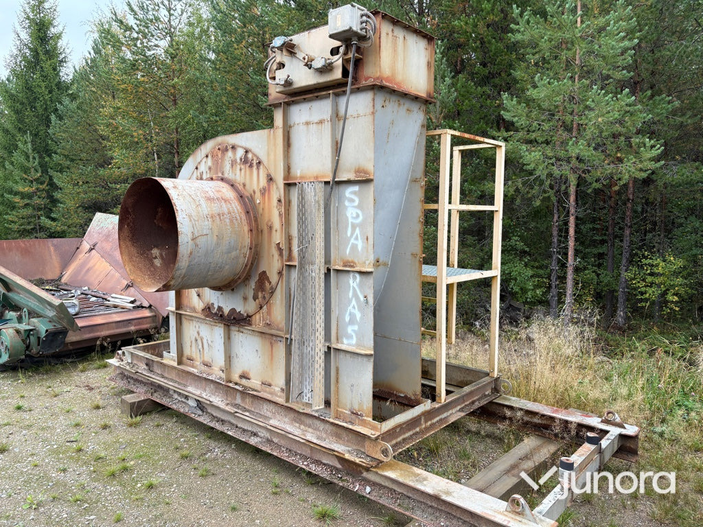 Fläkt till asfaltsverk - Fan for Asphalt plant: picture 3 Fläkt till asfaltsverk - Fan for Asphalt plant: picture 3
