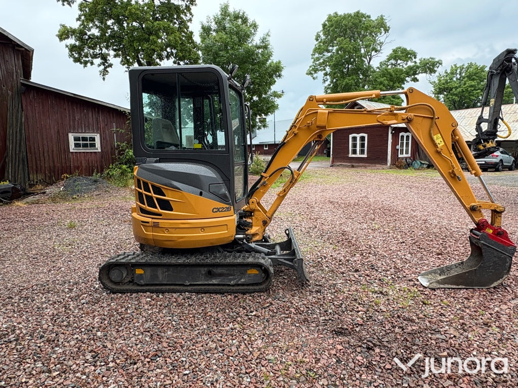 Mini excavator Grävmaskin - Case CX22B: picture 6 Mini excavator Grävmaskin - Case CX22B: picture 6