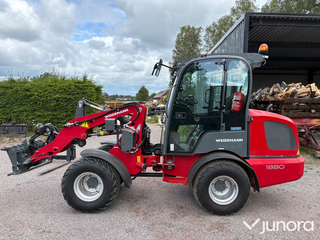 Hjullastare Weidemann 1880 - Wheel loader: picture 3 Hjullastare Weidemann 1880 - Wheel loader: picture 3