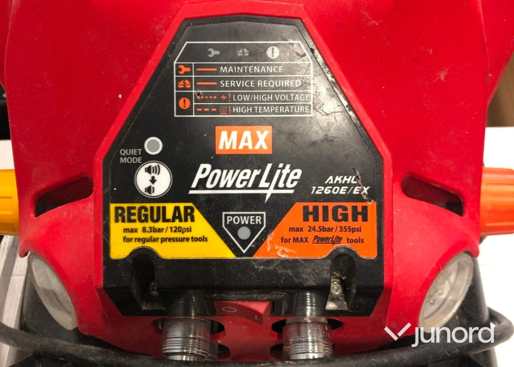 Kompressor - MAX AKHL1260E-EX - Air compressor: picture 5 Kompressor - MAX AKHL1260E-EX - Air compressor: picture 5