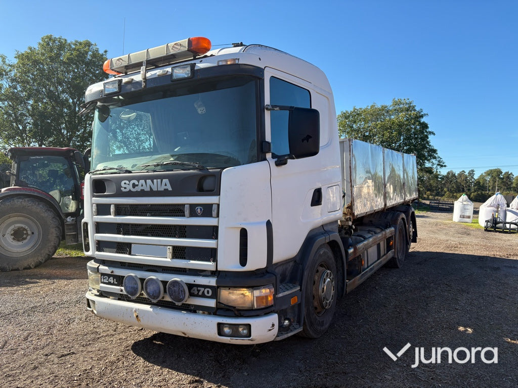 Lastbil - Scania, R124LB6X24NB470 - Dropside/ Flatbed truck: picture 4 Lastbil - Scania, R124LB6X24NB470 - Dropside/ Flatbed truck: picture 4