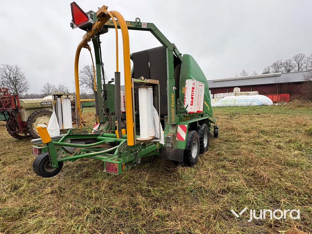 Rundbalspress - Goweil G-990 med inplastare - Round baler, Bale wrapper: picture 5 Rundbalspress - Goweil G-990 med inplastare - Round baler, Bale wrapper: picture 5