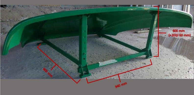 DAF Tagspoiler DAF CF cab  - Aerodynamics/ Spoiler for Truck: picture 3 DAF Tagspoiler DAF CF cab  - Aerodynamics/ Spoiler for Truck: picture 3