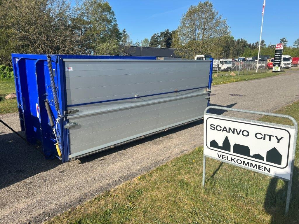 HC-contrainer S4619 4,6 mtr. alu sideåbning bagdør - Flatbed body: picture 1 HC-contrainer S4619 4,6 mtr. alu sideåbning bagdør - Flatbed body: picture 1